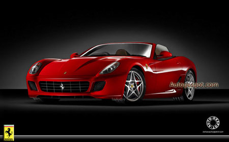 Ferrari 599 Spyder render