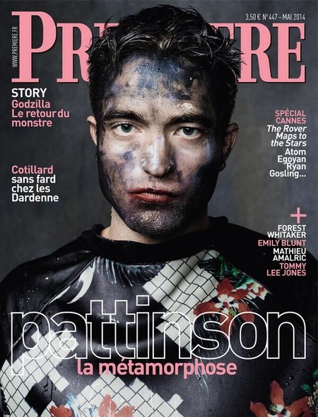 Robert Pattinson, parece que tienes una manchita en la cara...