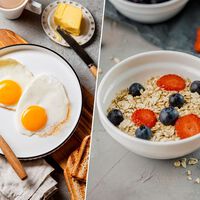 Avena o huevos: qué desayuno es mejor en cuanto a fibra y proteínas y qué beneficios tienen en la salud 