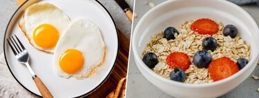 Avena o huevos: qué desayuno es mejor en cuanto a fibra y proteínas y qué beneficios tienen en la salud 
