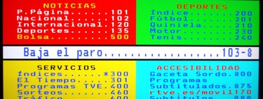 El teletexto de la TDT sigue en plena forma. RTVE quiere seguir apostando por él como sistema de información económica