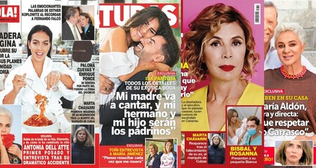 La boda de Isa Pantoja en el desierto, Georgina Rodríguez te enseña a comer Yatekomos y el nuevo churri de Begoña Villacís: estas son las portadas de la semana del 28 de octubre
