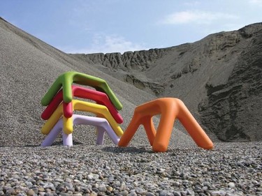 Atlas, un asiento alegre y divertido para exteriores