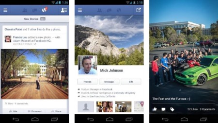 Facebook se acelera en el móvil: actualizaciones de Android y iOS centradas en la velocidad