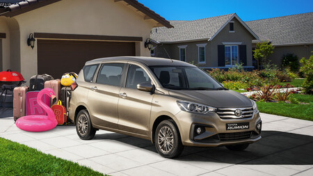 Toyota ya tiene su propio Ertiga: el Toyota Rumion es su colaboración más reciente con Suzuki