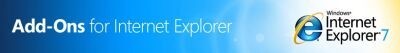 Relanzado Add-Ons for Internet Explorer