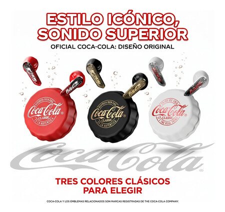 Audifonos Coca Cola