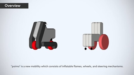 Poimo Silla De Ruedas Inflable Moto Inflable 003