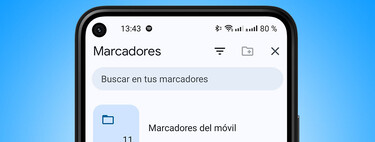 Así de bonitos son ahora los marcadores de Chrome en el móvil 