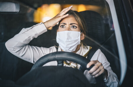 estres conductor covid