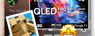 Amazon vuelve a poner a precio de Hot Sale esta pantalla 4K TCL QLED Pro: solo 4,990 pesos con Google TV y hasta 120 Hz 