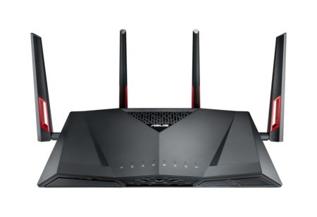 Asus Rt Ac88u Dual Band Ac3100 Gigabit Router Front