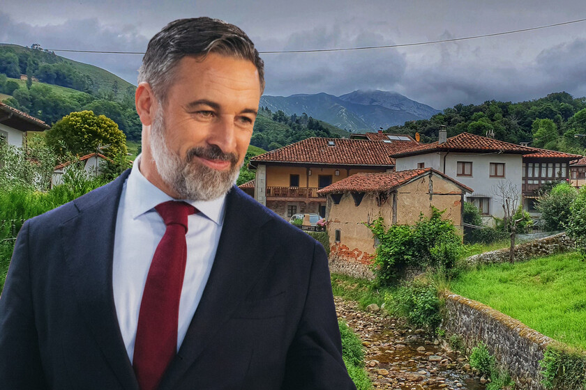 Las vacaciones soñadas de Santiago Abascal en Asturias: un pueblo de 200 habitantes como refugio, visita a Covadonga, los lagos y una cueva de queso Gamonéu, y en yate por Llanes