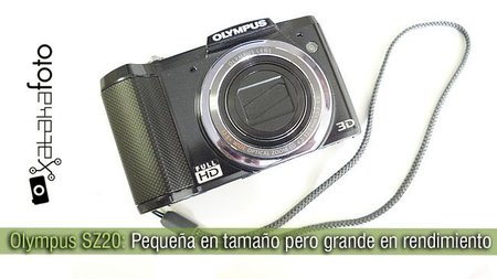 Olympus SZ20: Pequeña en tamaño pero grande en rendimiento