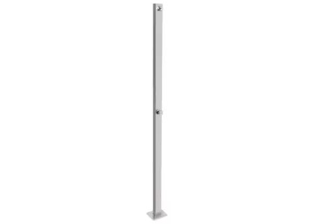 Ducha de piscina AQA de acero inoxidable 91-1 inox 316