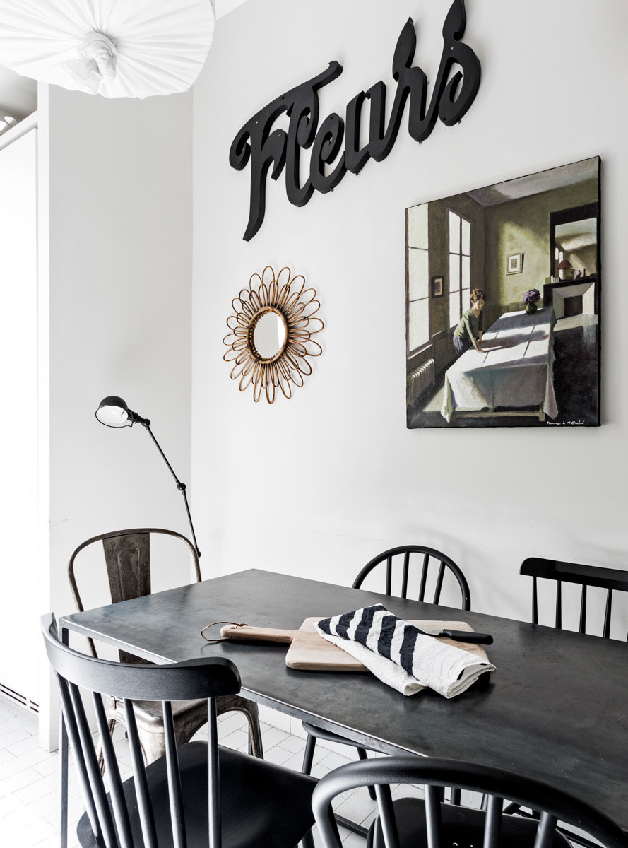 9 ideas para decorar en blanco y negro