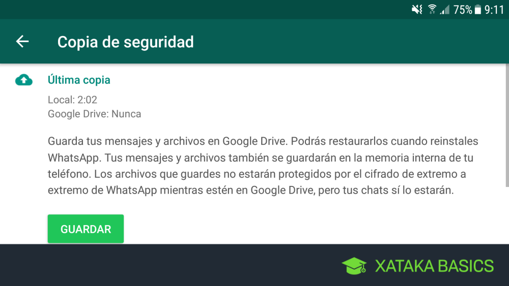 Dónde está la copia de seguridad de WhatsApp en Google Drive y para qué sirve