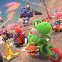 Que no te engañe su pinta inofensiva, el helicóptero de Mario Kart World es capaz de arruinarte la victoria 