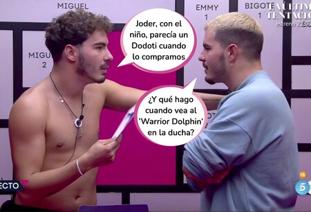 Desvelamos el impactante secreto de Julen en 'Secret Story' gracias a los Gemeliers: el extronista llama a su miembro viril "the warrior dolphin" (delfín guerrero)