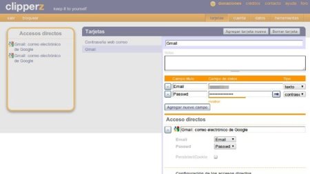 Clipperz: un gestor de contraseñas online libre
