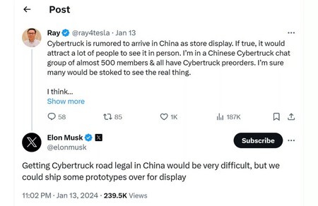 Tesla Cybertruck Elonmusk