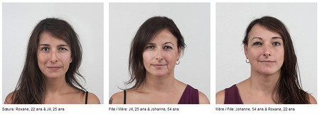 Portraits Génétiques, las similitudes genéticas entre miembros de la familia