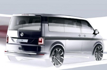 Para abril, nuevo Volkswagen Transporter T6