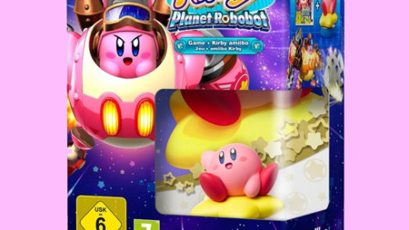 Kirby: Planet Robobot llegará a Europa con un muy tentador bundle con Amiibo incluido