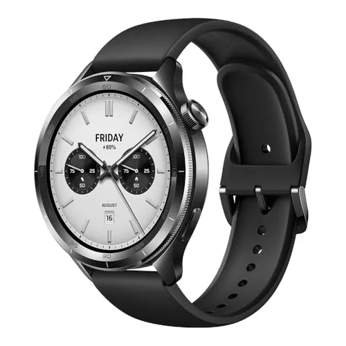 Xiaomi Watch S4, Versión Bluetooth, Modo Deportivo Profesional avanzado, Bisel de Cambio rápido 2.0, Pantalla AMOLED 1.43 Pulgadas Circular, Monitor Frecuencia Cardíaca y Sueño, Negro
