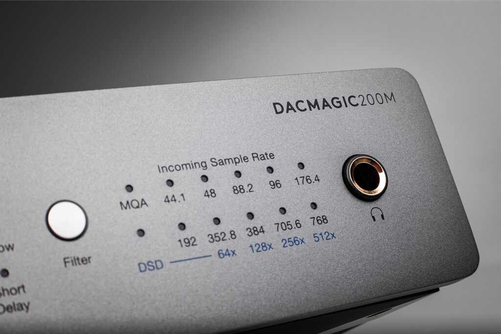 Cambridge Audio DacMagic 200M: conversor de audio digital a analógico compatible con audio de hasta 32 bits/768 kHz