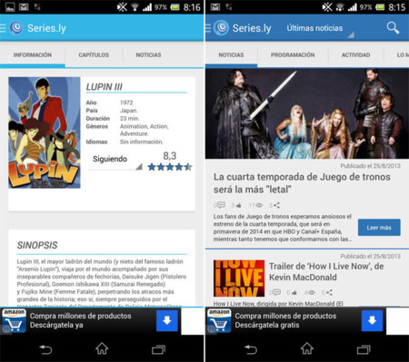Series.ly recibe otra aplicación no oficial para ver vídeo con nuestro reproductor favorito