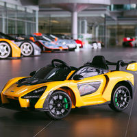 Este McLaren Senna es un extremo coche de juguete que imita el rugido de su V8 y tiene hasta sistema multimedia