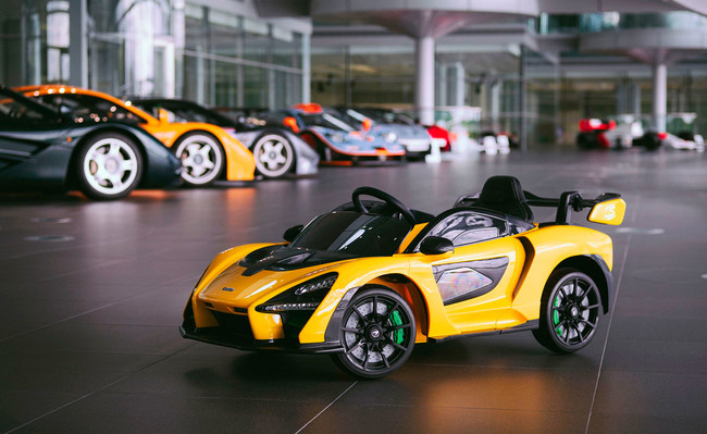 Mclaren Senna 'Ride On', el Ultimate Series en versión de juguete