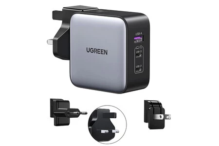 Cargador 35w De Usb-c Dual Para Iphone 14,13,12 Pro Max,Pd,Carga Rápida,Adaptador  De Doble Type c