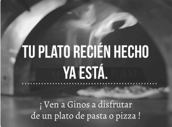 Nueva promoción de Ginos: un plato gratis, de pasta o pizza, hasta el 30 de abril