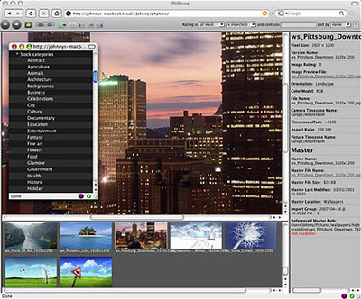 PHPture: Aperture en la web