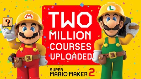 Ya se han creado más de dos millones de niveles en Super Mario Maker 2