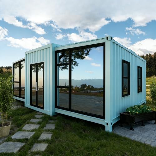 Casa prefabricada, casa pequeña, casa modular portátil, hogar plegable