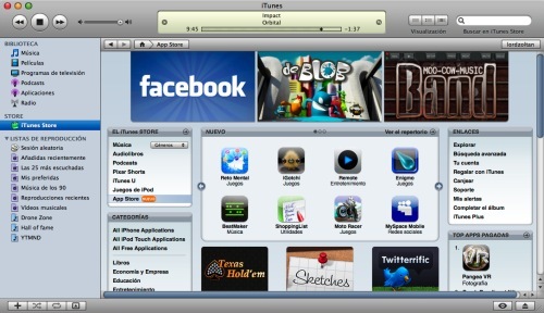 Appstore iTunes Apple