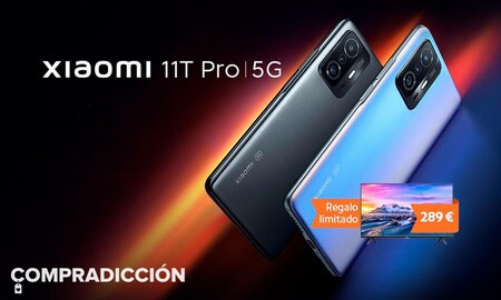 Chollazo. Sólo hoy en Amazon, tienes lo último en smartphones de Xiaomi por 50 euros menos con smart TV de regalo: Xiaomi 11T Pro 8GB+128GB por 599,99 euros