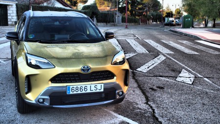 Toyota Yaris Cross en invierno
