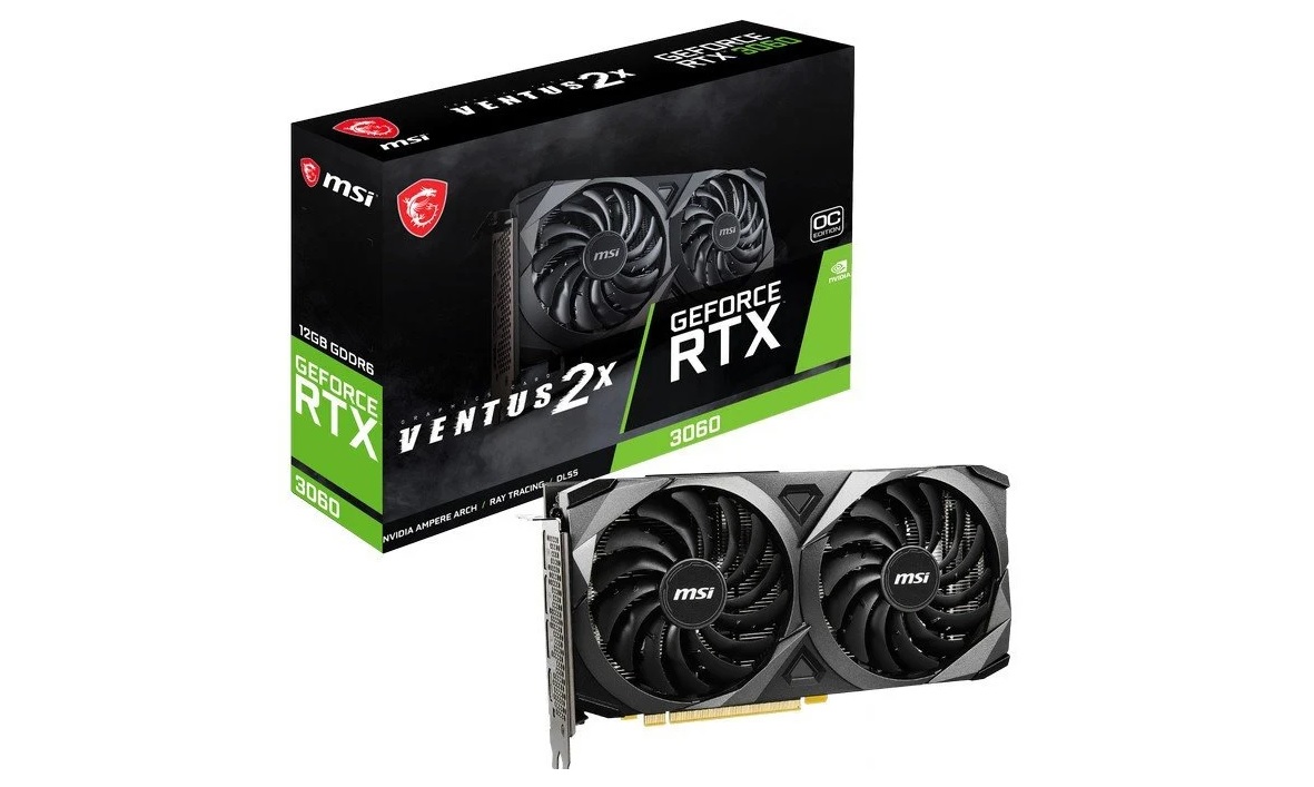 MSI GeForce RTX 3060 VENTUS 2X OC 12GB GDDR6