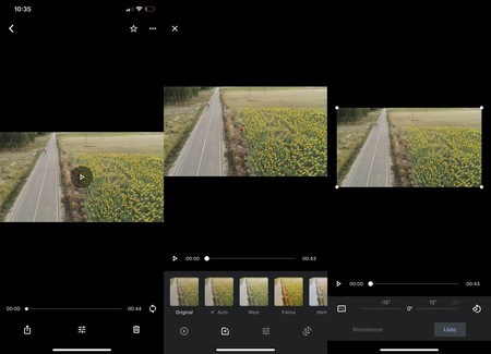 Google Fotos Editor Vídeo Iphone
