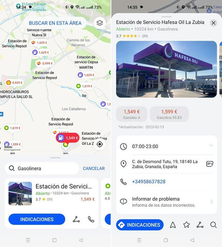 Preciogasolinapetalmaps