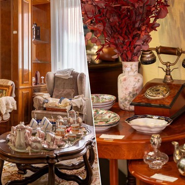 Hoy domingo acaba el vaciado de una casa en Madrid para vender sus muebles, vajillas y antigüedades 