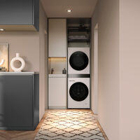 Lavasecadora inteligente LG con WiFi. La ropa sale seca en una hora y no necesita gas