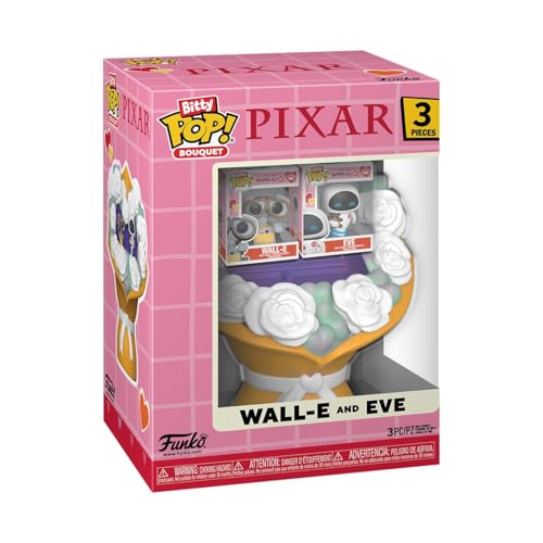 Funko Pop! Bitty Bouquet: Valentines - Wall-E and Eve