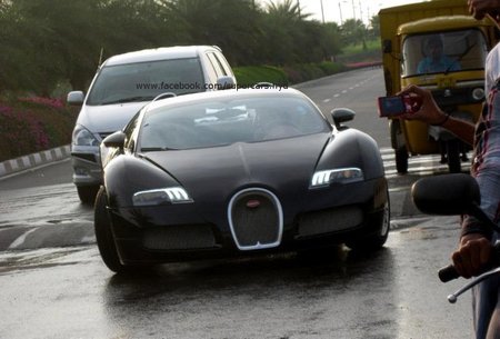 Bugatti Veyron, pasando un resalto