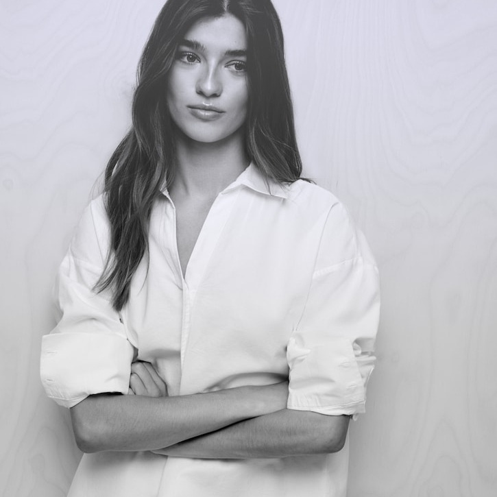 Easy Wear - Camisa de mujer oxford oversize.