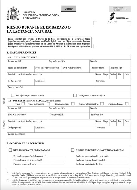 Solicitud Riesgo 1